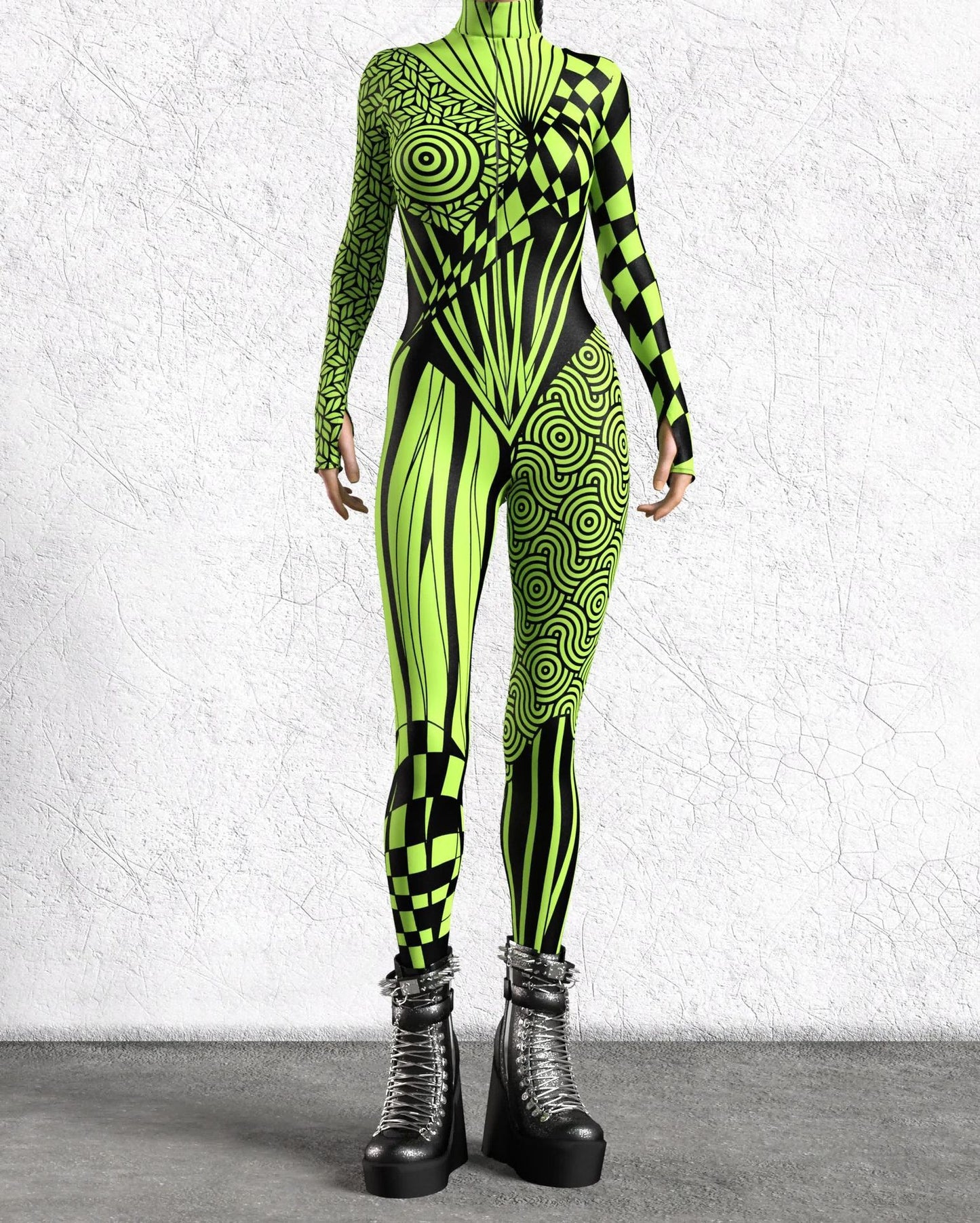 Halloween Tights 3D Digital Printing Play Costume