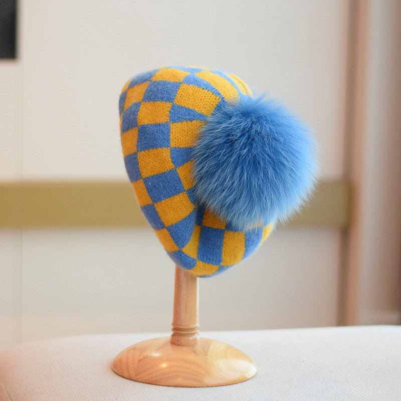 Fransk Retro Baret med Tern til Kvinder