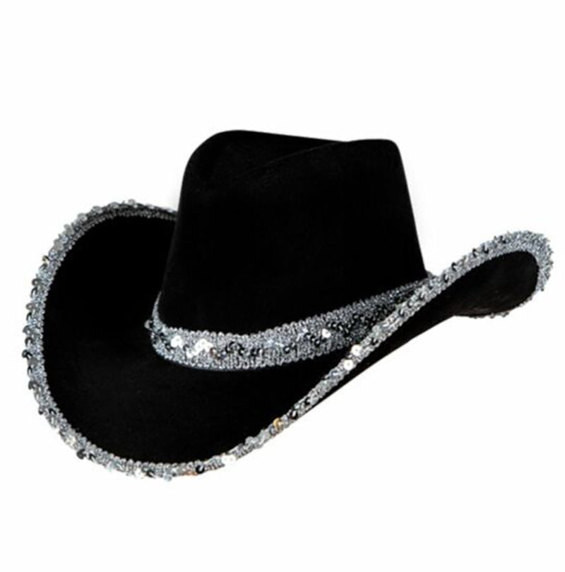 Double Sided Sequin Fashion Denim Hat