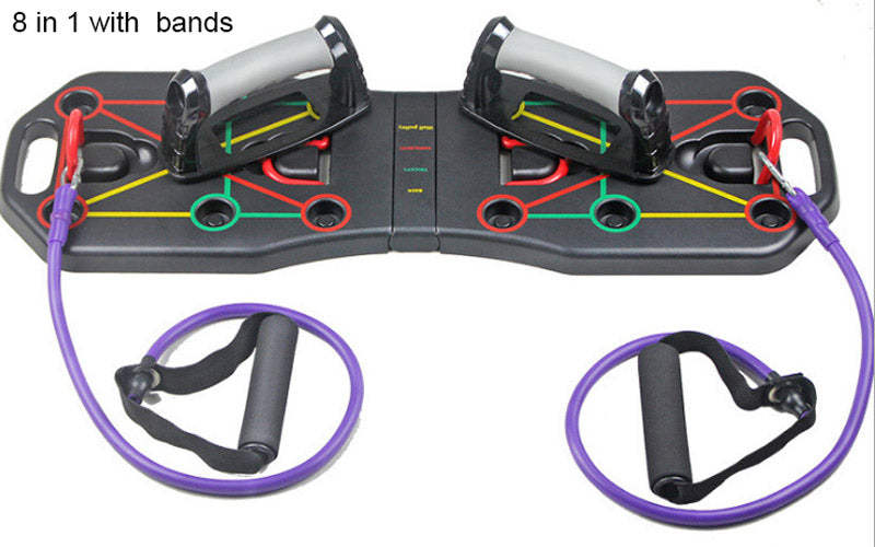 Push-up bracket folding home chest training bracket
