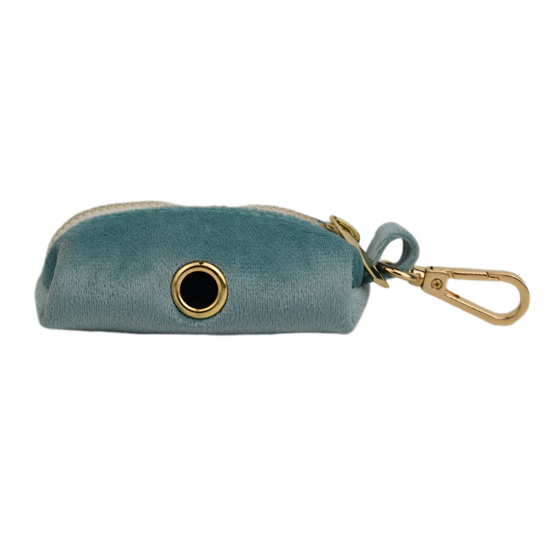 Velvet Pet Collar Traction Rope