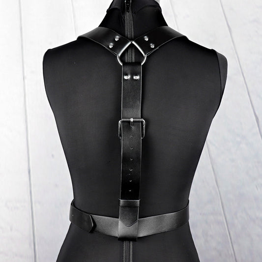 The Student  Leather Accessories Room Black