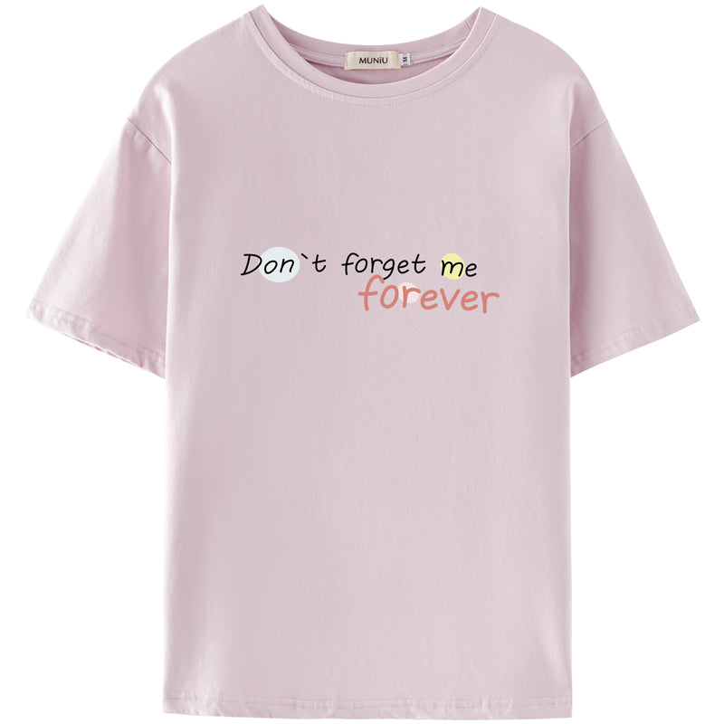 Women's Summer New Casual Cotton Printed T-shirt