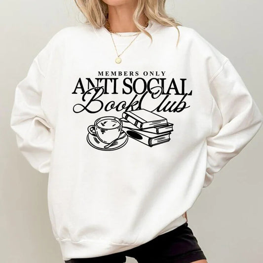 Strikket engelsk sweater til kvinder, løs pasform, moderigtig