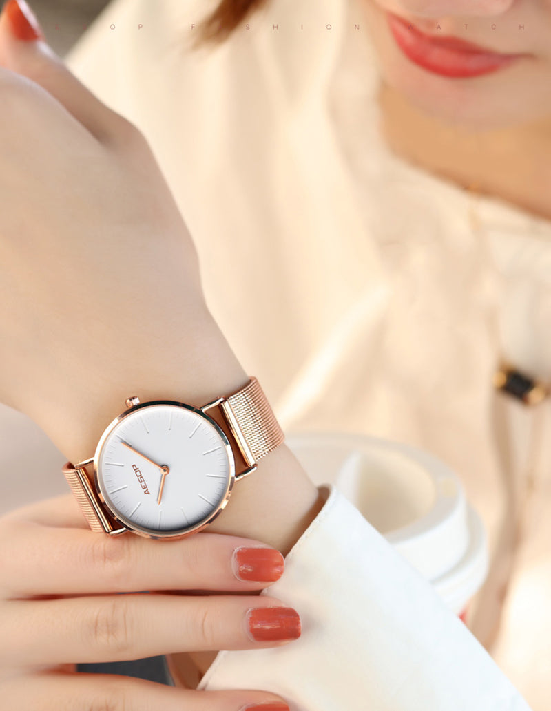 Quartz Waterproof Women's Watch