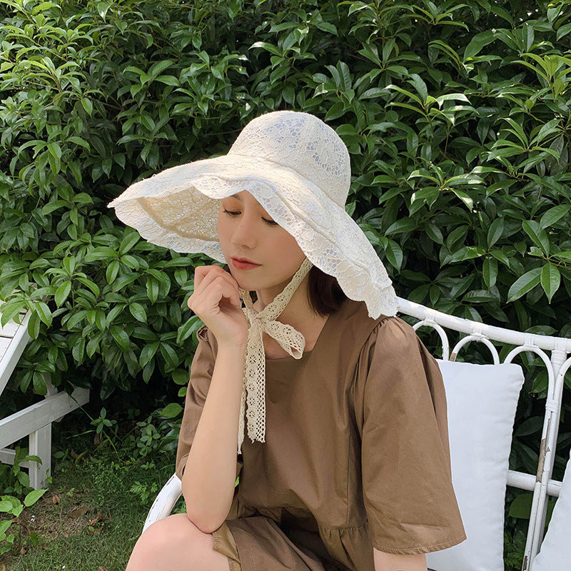 Women's Summer Sun Strappy Beach Hat