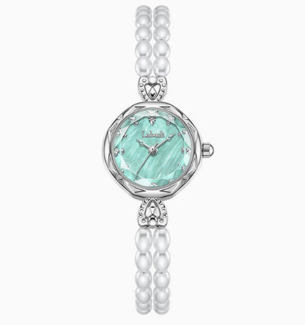 Natural Freshwater Pearl Bracelet Net Red Womens Watch