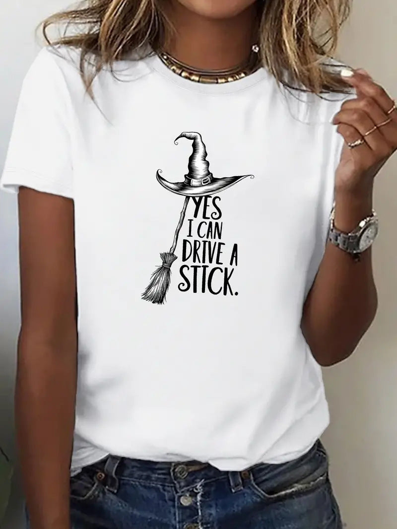 Women's Cotton Casual Trend Round Neck Short Sleeve