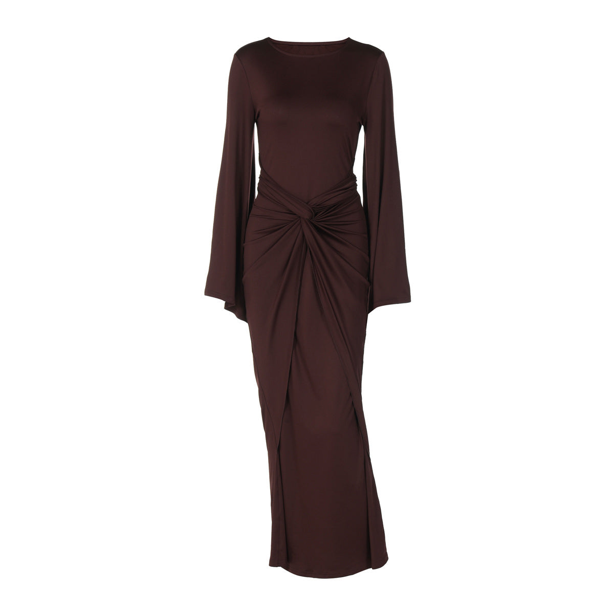 New Stylish Elegant Pleated Waist-cinching Dress