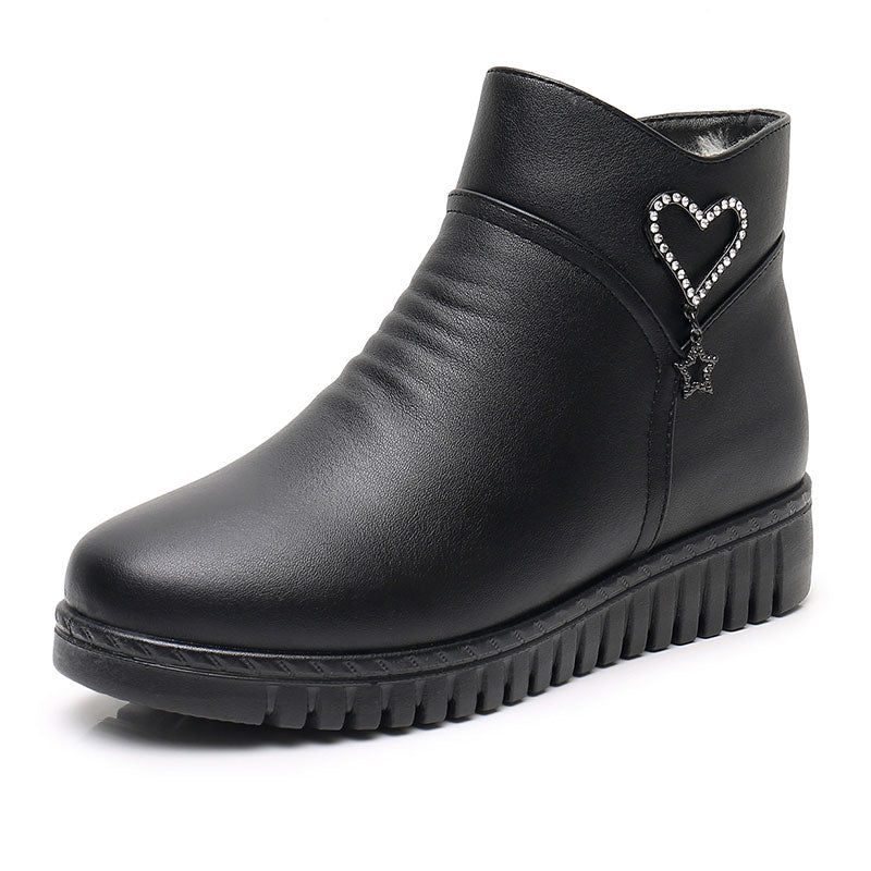 Warm Middle-aged Non-slip Cotton Shoes For The Elderly