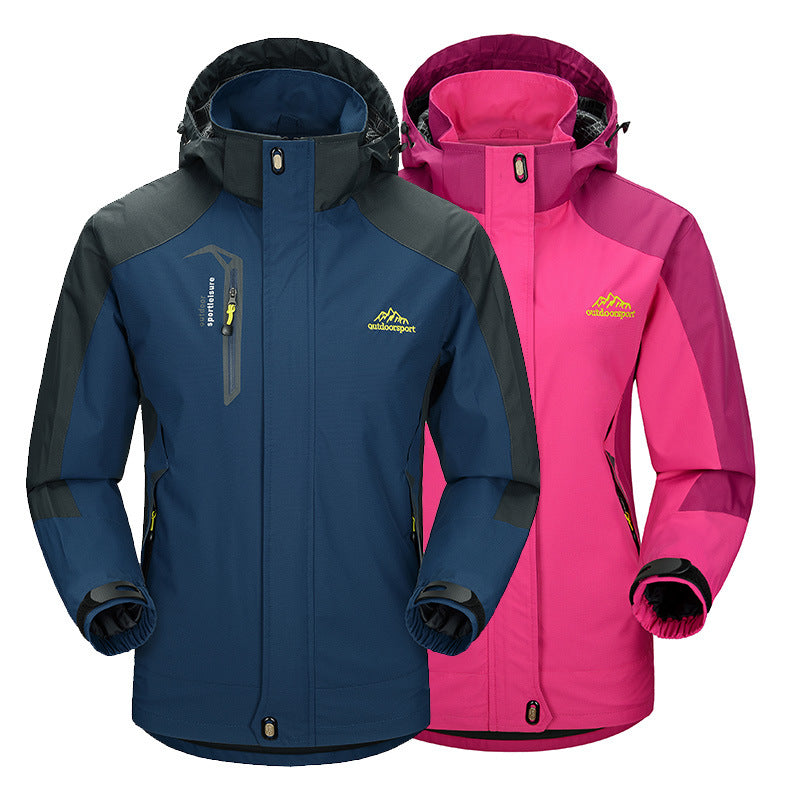 Sports hooded mountaineering