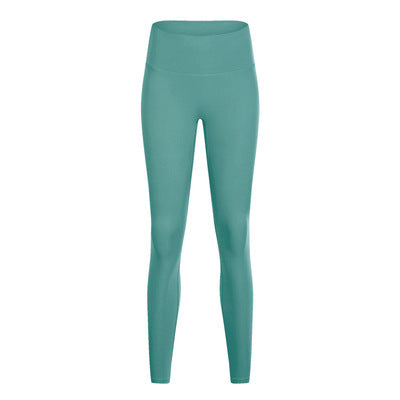 High Waist Hip Lifting Fitness Sports Cropped Trousers