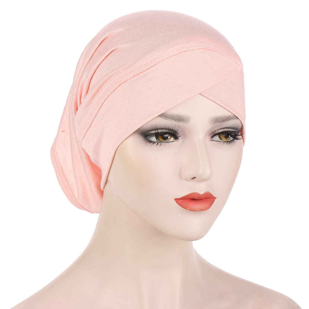 Multicolor Forehead Cross Smoke Pipe Cap