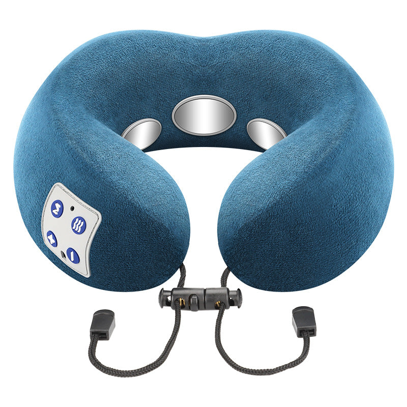 Multifunctional U-shaped massage pillow
