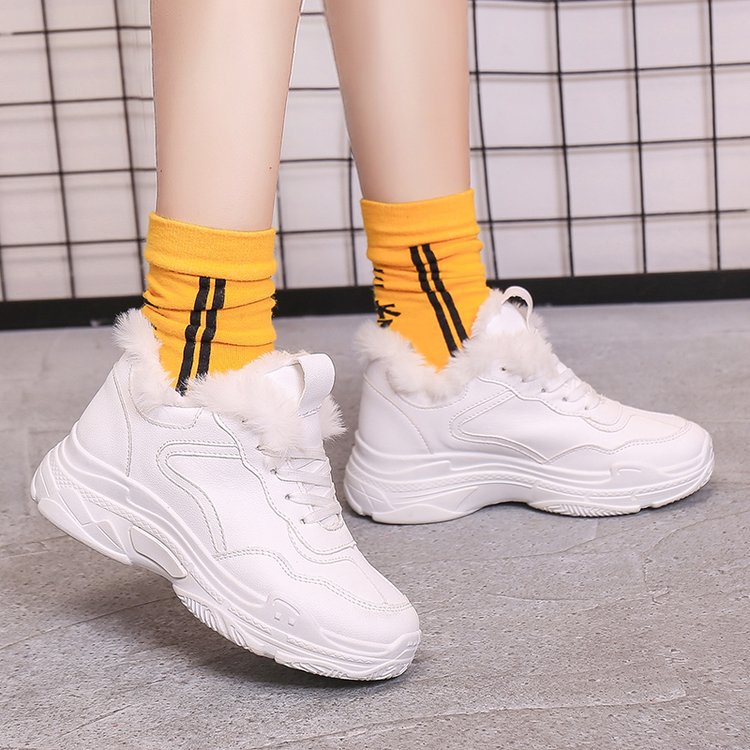 velvet sneakers