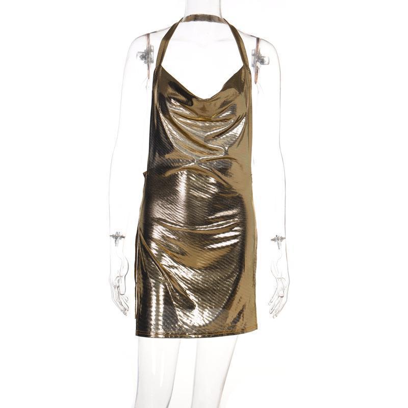 New High-waisted, Slim-fit Two-piece Dress