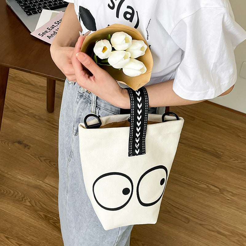 Canvas Bag For Women's Versatile Carrying