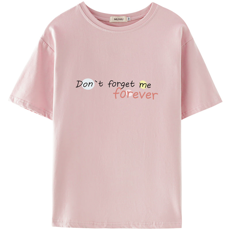Women's Summer New Casual Cotton Printed T-shirt