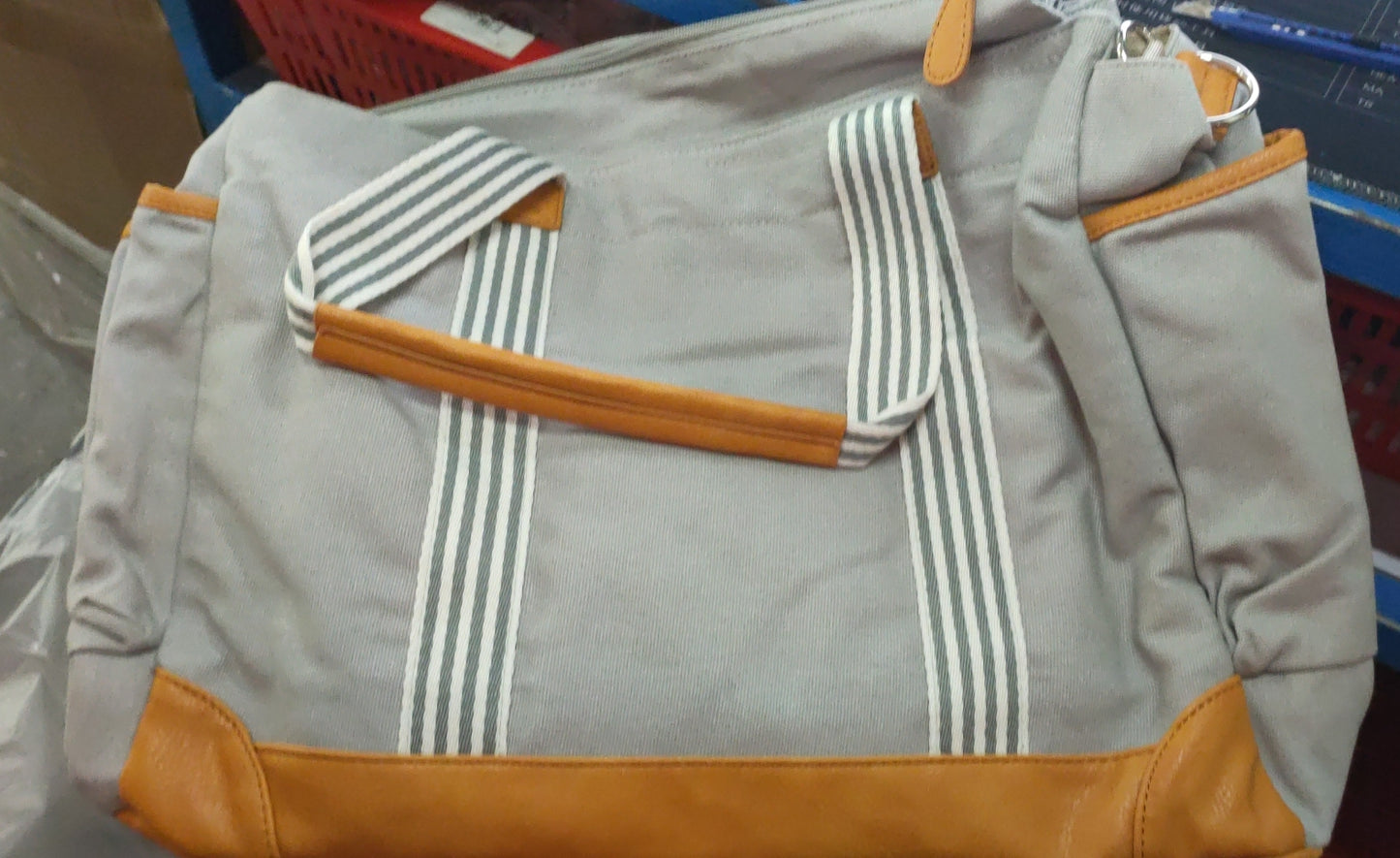 Multifunctional Large-capacity One-shoulder Canvas Portable Mummy Bag
