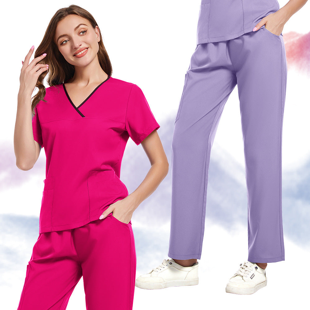 Uniform Sets Stretchy, Quick-drying Surgical Scrubs For Medical Staff In Operating Rooms