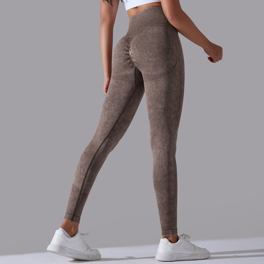 Skinny Peach Hoftehævning Yoga Bukser