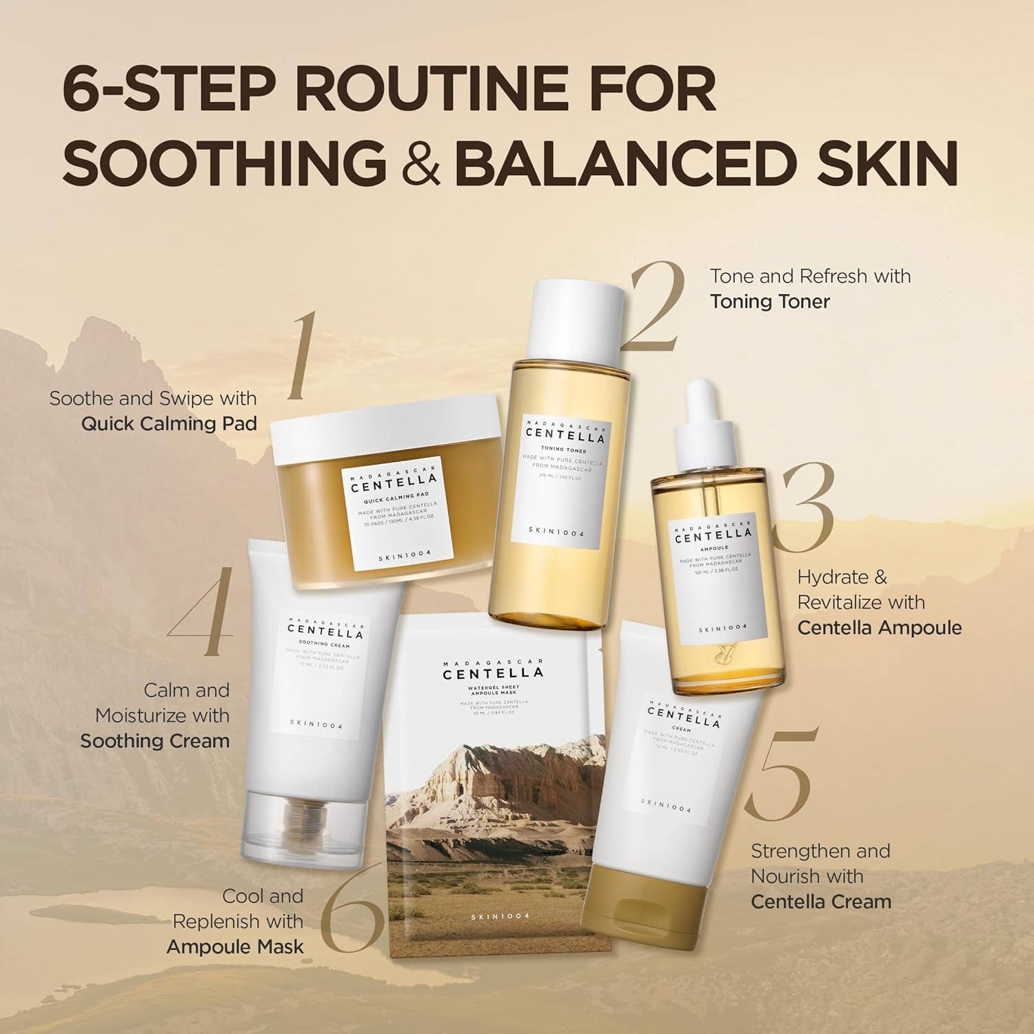 - Madagascar Centella Soothing Cream - 75Ml