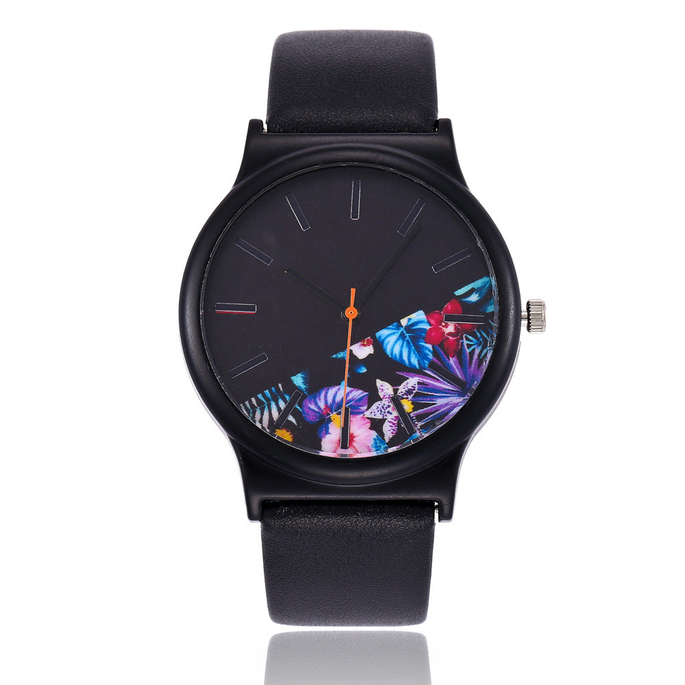 Printed trendy watch Chinese style