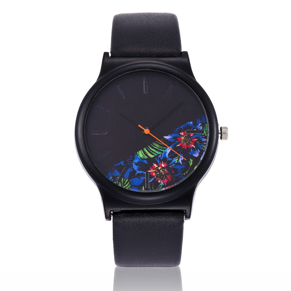 Printed trendy watch Chinese style
