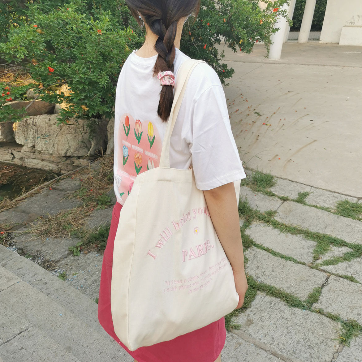 Korean Gentle Large Capacity Cloth Bag