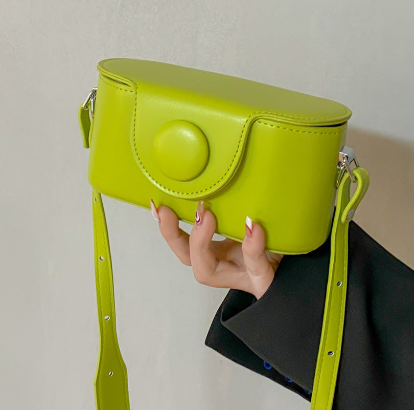 Women's New Simple Box Shoulder Messenger Bag