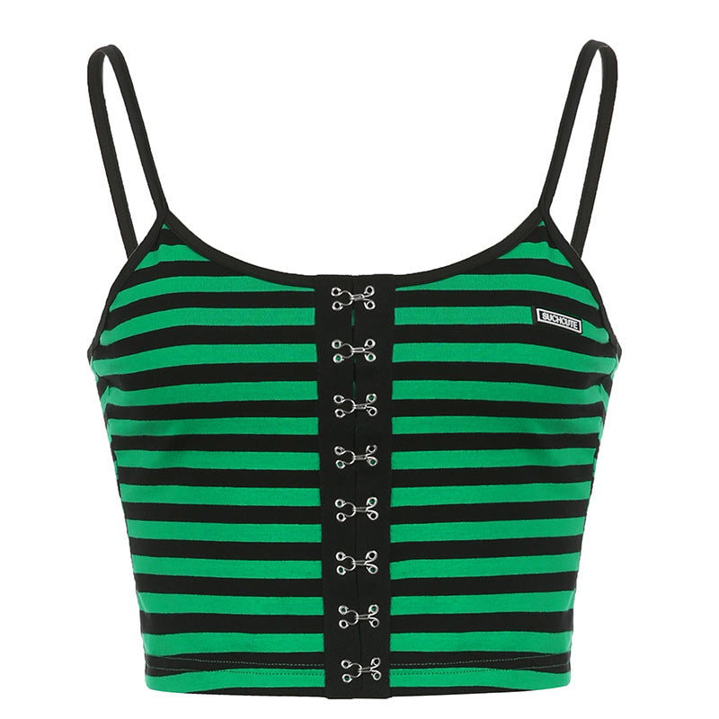 Spice Girl Dark Street Striped Sling