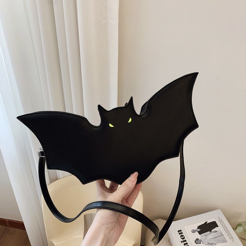 Halloween-flagermus-taske, skuldertaske