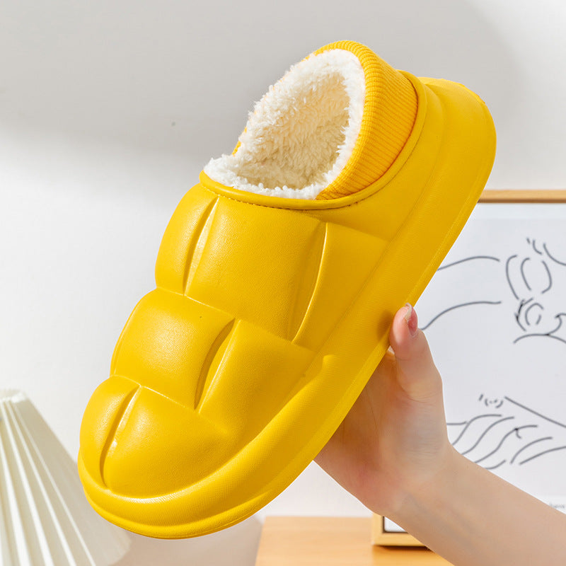 EVA House Shoes Indoor Fuzzy Fluffy Slippers Winter Plush Shoes