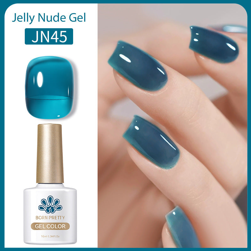 Nail Polish Transparent Color UV Polish Jelly Phototherapy Plastic