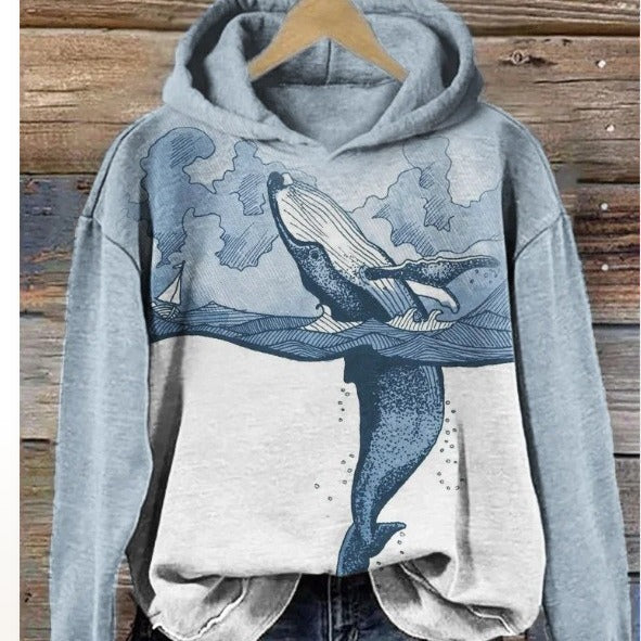 Cardigan Coat Sweatshirt Loose Draping Effect Lazy