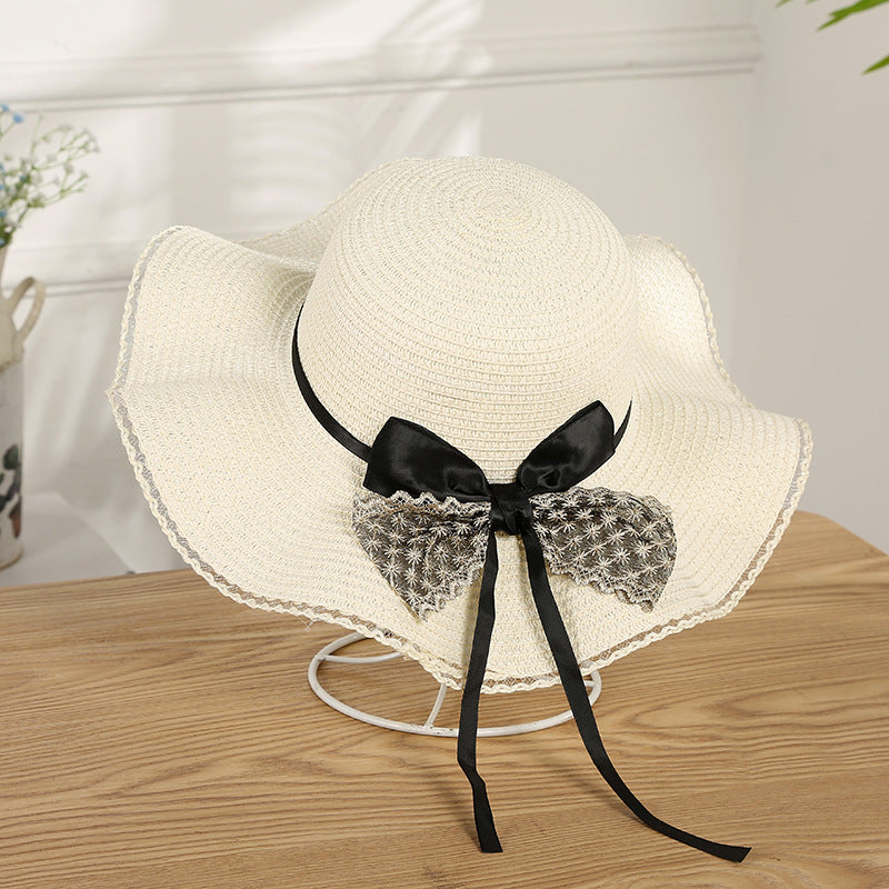 Korean Version Outdoor Wavy Straw Women's Fashion Princess Hat