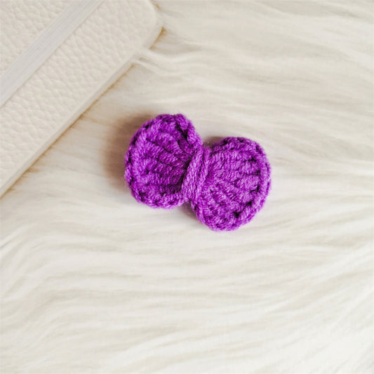 Wool Bow Diy Handmade Finished