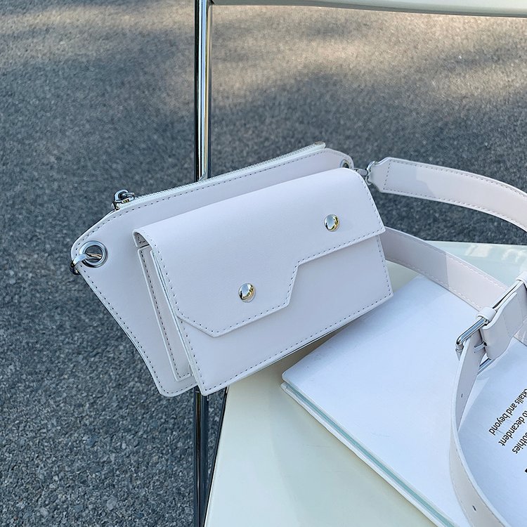 New Style Crossbody Small Square Bag Car With Simple Stitching