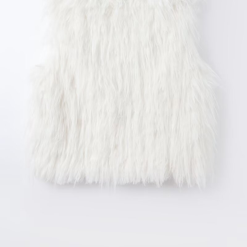 Women's Fashion Small Waistcoat Artificial Fur Vest