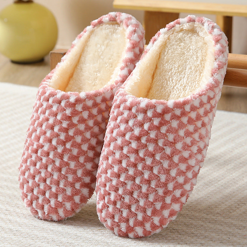 Japanese Indoor Home Anti-skid Cotton Slippers