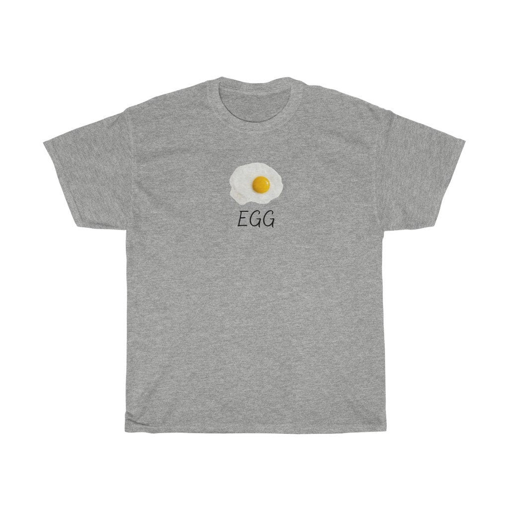 Egg Print Short Shirt Team Uniform European And American Fabrics