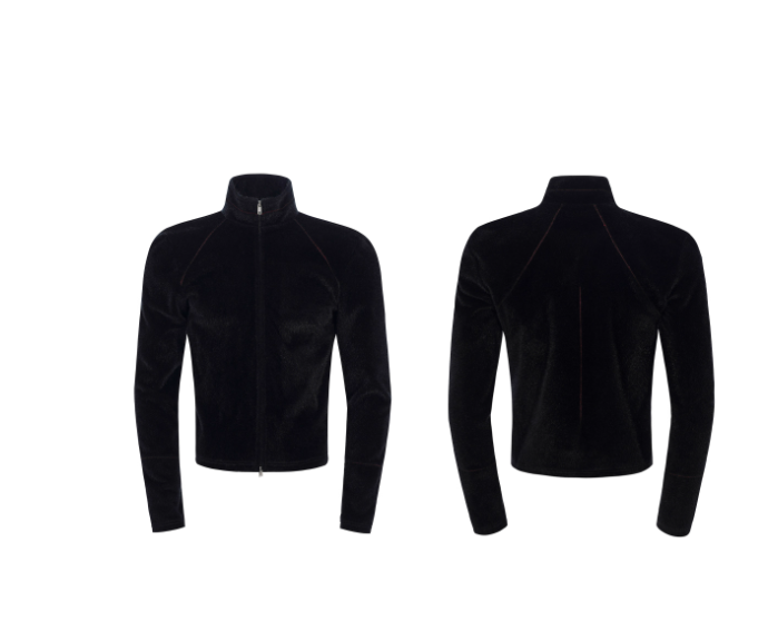 Mens Horsehair Fur Jacket For Winter Warmth