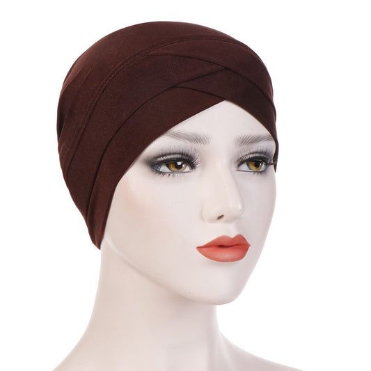 Sun Protection Home Mom Cap Hood Set Wrap Head Hat