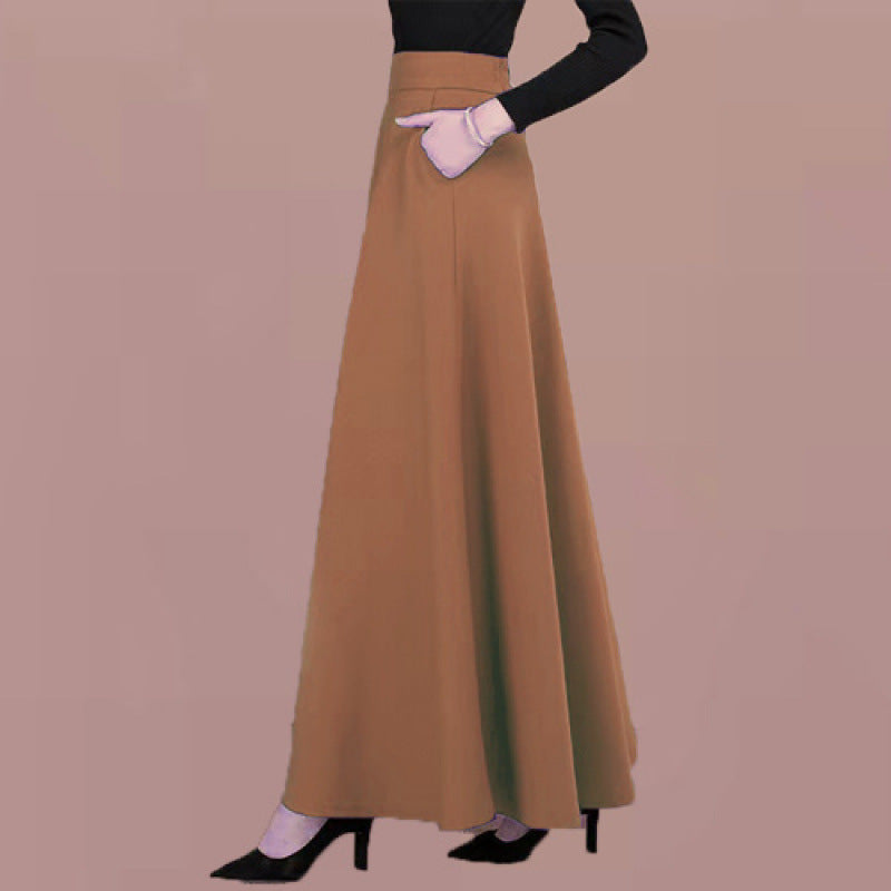 High-grade Fashionable Long Ankle Skirt