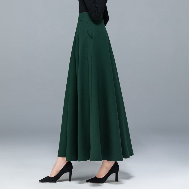 High-grade Fashionable Long Ankle Skirt