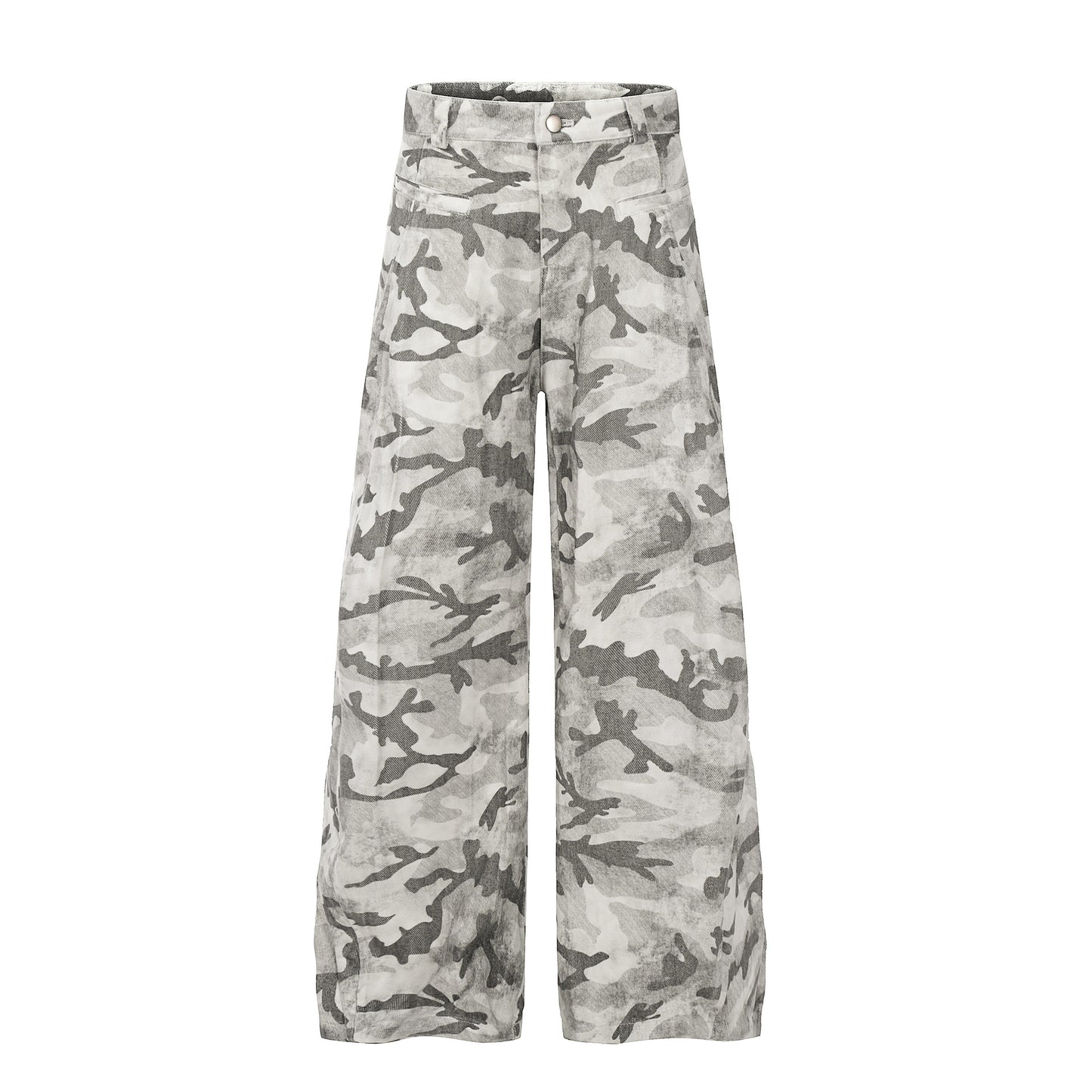 Cross-border Snow Straight Camouflage Cargo Pants