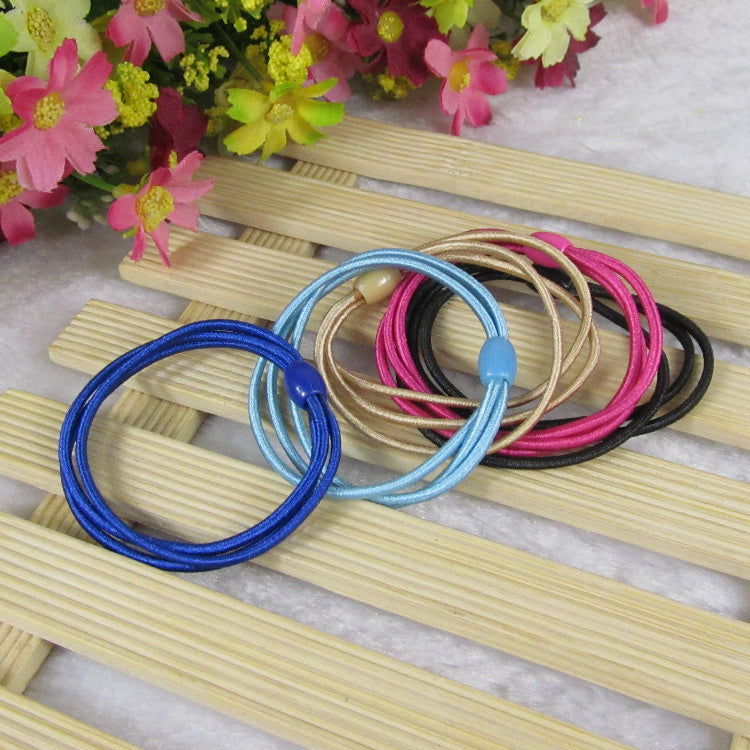 Fashion Hair Tie  Cord Unembellished Elastic Band