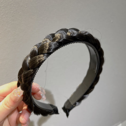 Fabric Wig Braid Headband Handmade Fishbone Hair Accessories