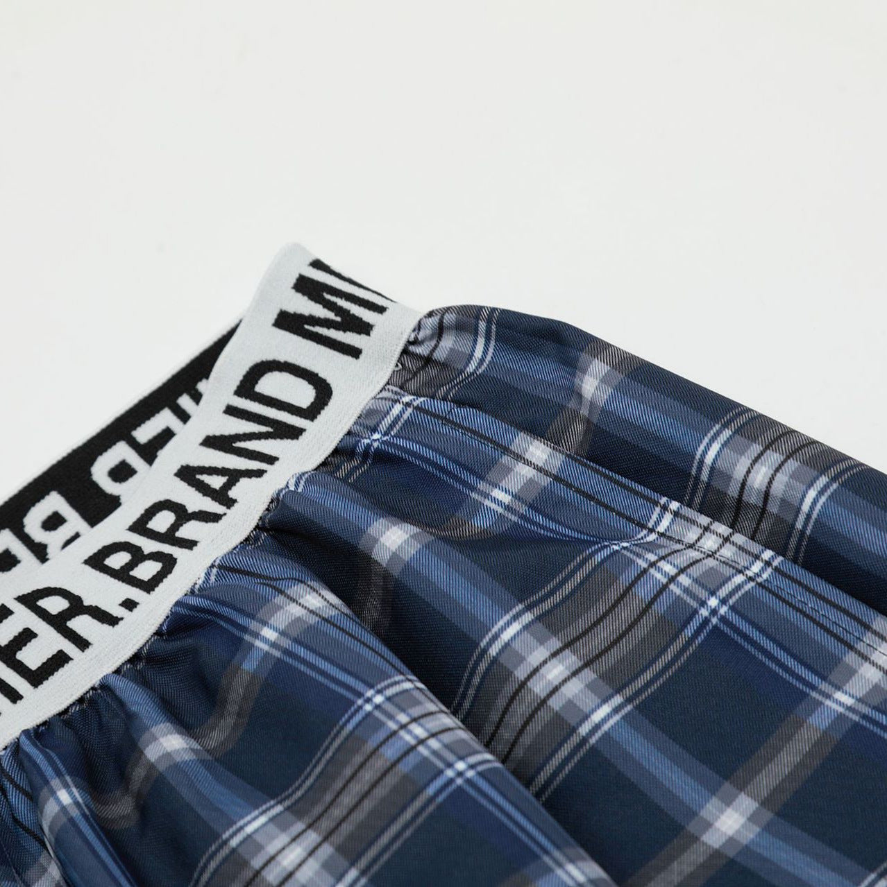 Women's American-style Hip-hop Plaid Casual Trousers