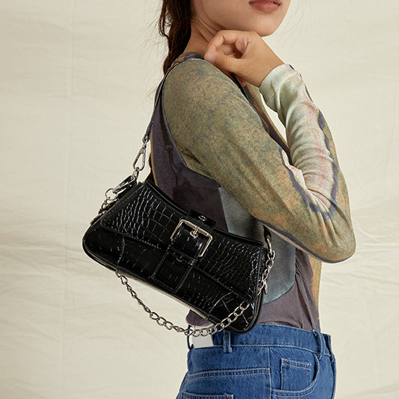 Chain Autumn Shoulder Messenger Bag